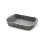 Cuore Di Pietra-rectangular Non-stick Stone Pan Cm.35