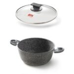 Cuore Di Pietra Casserole With 2 Handles 28cm For Induction