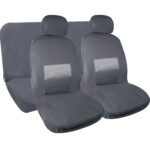 Full Set Car Seat Cover Star Grey