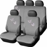 Ladies Set Of Seat Cover  Butterfly- Full Set