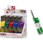Mini Flame Gas Lighter Elfin Color (sold As A Box Of 25)