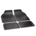 Bottari Car Mats Black Perfect With Red Lines . Special Anti-slip Bott