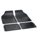 Bottari Car Mats Black Perfect With Blue Lines . Special Anti-slip Bot
