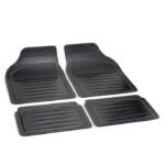 Bottari Car Mats Black Perfect With Grey Lines . Special Anti-slip Bot