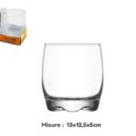 Set 2 Water Glasses Mod. "cristal"