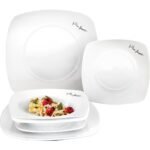 Plates Square 6pcs Dine