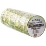 Insulation Tape Earth Color 15mt- 10pcs