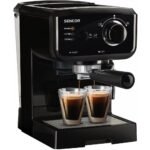 Black Espresso MacHine