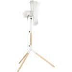 Metal Fan With Wood Stand 50w 40cm - Image 5