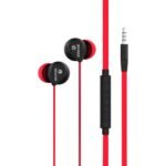 Sencor Earphones Red With Mic And Volume Control