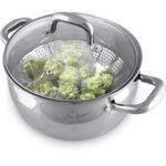 LAMART STEAMER 23CM STAINLESS STEEL - Image 4