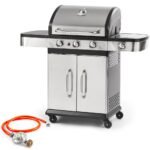 Fieldmann Gas Bbq 3 +  1 Burner Stainless Steel 18/10