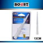 Car Antenna Aluminium  Silver Or Black 13cm 5056- Boost