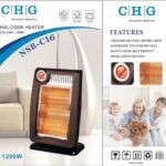 Chg- Nsb-c16 Large Halogen Heater  Oscillation 1200w Uk Plug