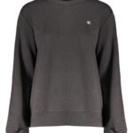 CALVIN KLEIN SWEATSHIRT WITHOUT ZIP WOMEN BLACK