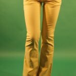GAUDÌ YELLOW WOMAN TROUSERS