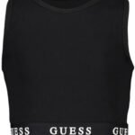 GUESS JEANS TOP GIRL BLACK
