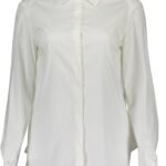 GUESS MARCIANO LONG SLEEVE SHIRT WOMAN WHITE